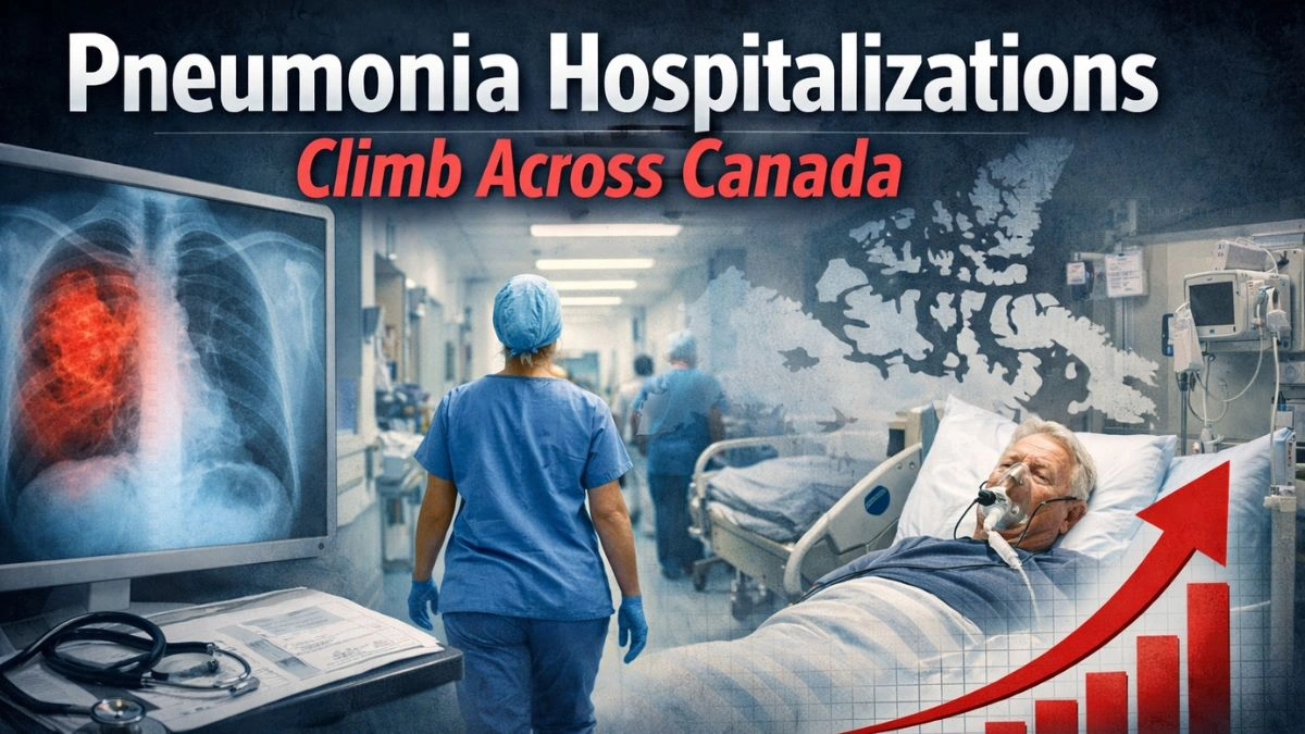 Pneumonia Hospitalizations Climb Across Canada