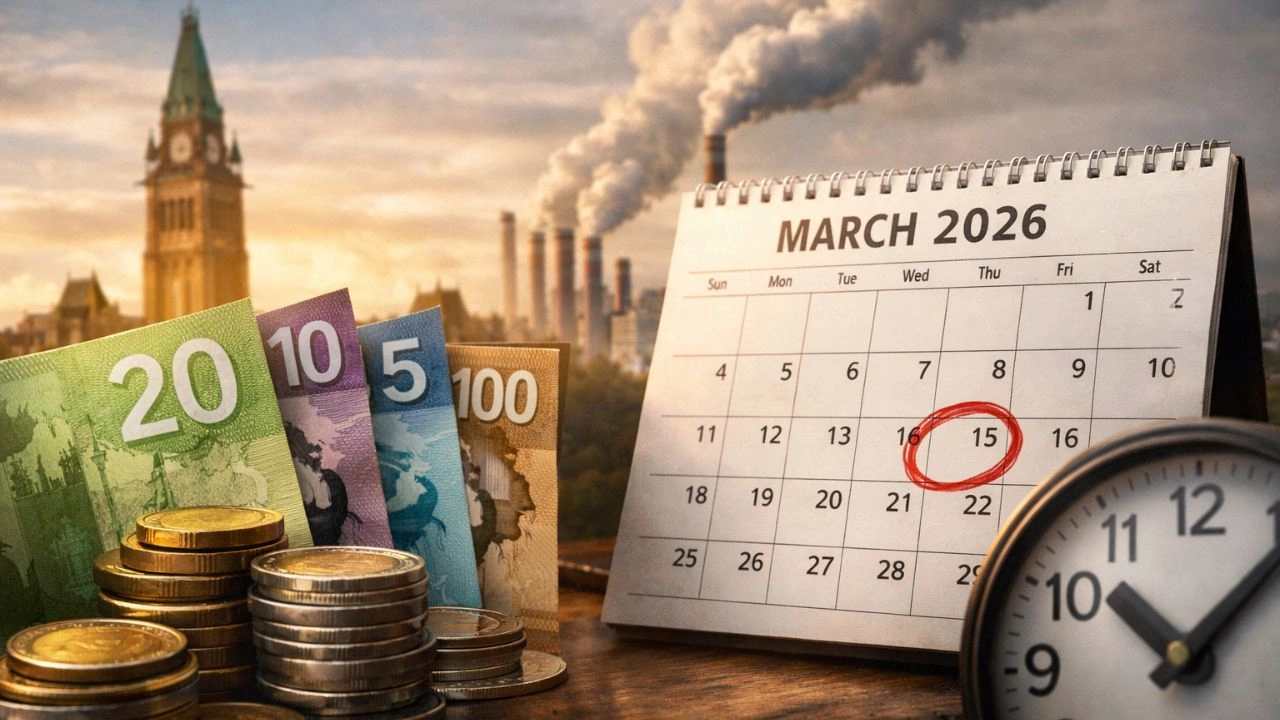 $456 Canada Carbon Rebate in March 2026: Who Qualifies and When It Will Be Paid