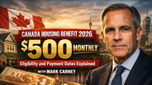 Canada Housing Benefit 2026 $500 Monthly Eligibility and Payment Dates Explained