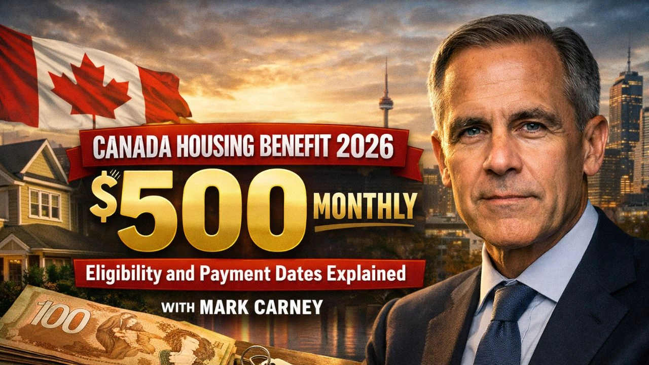 Canada Housing Benefit 2026 $500 Monthly Eligibility and Payment Dates Explained