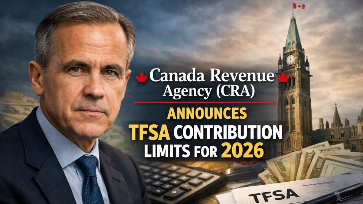 Canada Revenue Agency (CRA) Announces TFSA Contribution Limits for 2026