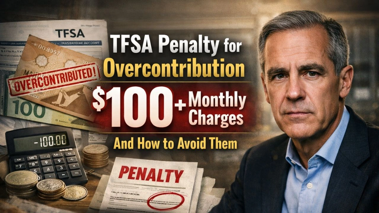 TFSA Penalty for Overcontribution $100+ Monthly Charges and How to Avoid Them